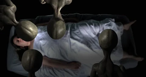 Alien Abduction Stock Footage 155081617