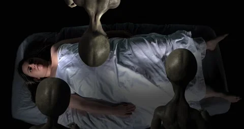 Alien Abduction Stock Footage 155081692