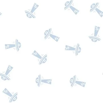 Alien abduction glyph seamless pattern Stockillustratie