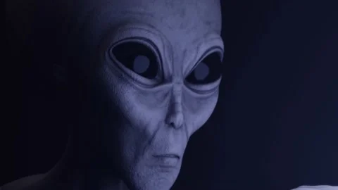 Alien Abduction by Grey Aliens on a Ship Stock Footage 227032354