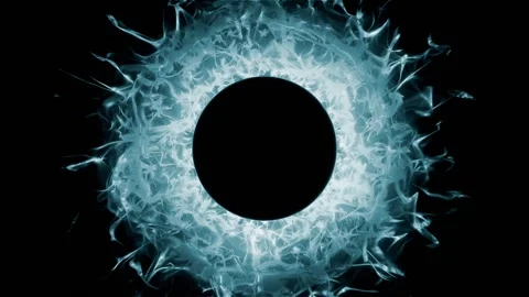 Alien active black hole, alien space environment 스톡 동영상 198758624