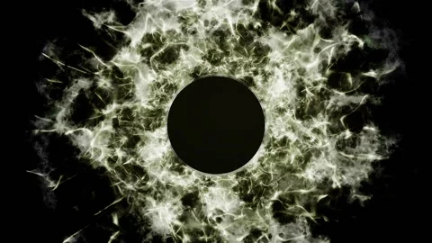 Alien active black hole, quantum physics in science 스톡 동영상 198922364