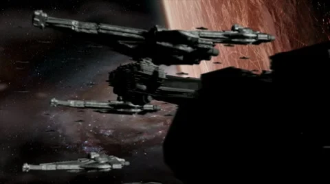 Alien Army Video stock 8509385