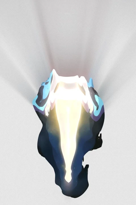 Alien Arrival - Transparent Background Stock Footage 318372027