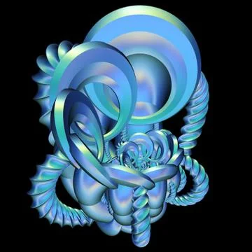 Alien artifact Stock Illustration