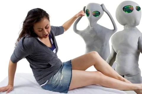 Alien Autopsy / Abduction Stock-Fotos