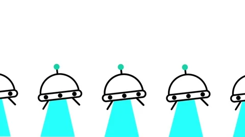 Alien Beaming Trio Stock Footage 335637998