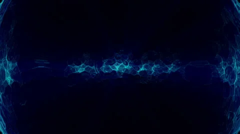 Alien BG loop blue Stock Footage 26493932