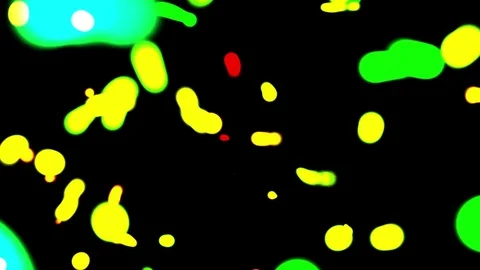 Alien Biological Cells Slow Weird Organic Flow Abstract Motion Background Loop 4 Stock Footage 70098805