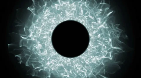 Alien black hole emission Stock Footage 55706822