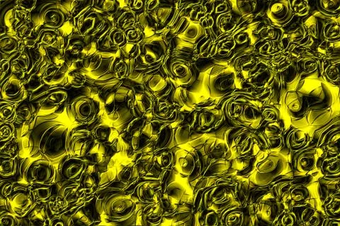 Alien bones abstract art background Stock Photos