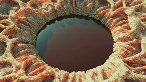 Alien creature eye close up. Stock Footage 162470128