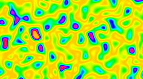 Alien Dream 4 psychedelic abstract loop Stock Footage 35041512