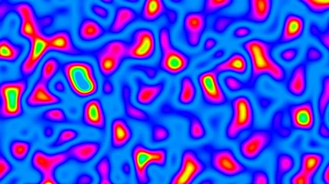 Alien Dream 4 psychedelic abstract loop slow Stock Footage 35063095