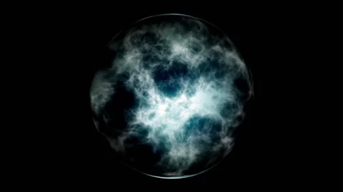 Alien environment of clouds, hallucinating a strange dream, Stock-Footage 199122973