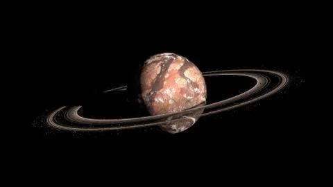 Alien Exo Planet. Elements of this image furnished by NASA Illustrazione stock