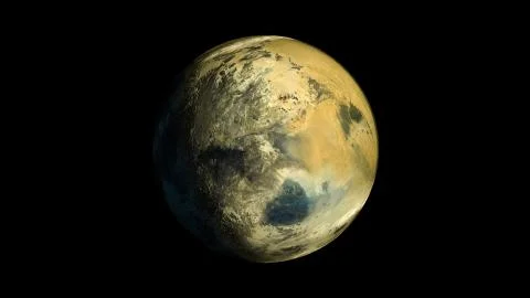 Alien Exo Planet Stock Illustration