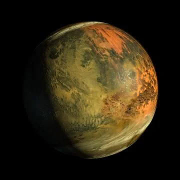 Alien Exo Planet Stock Illustration
