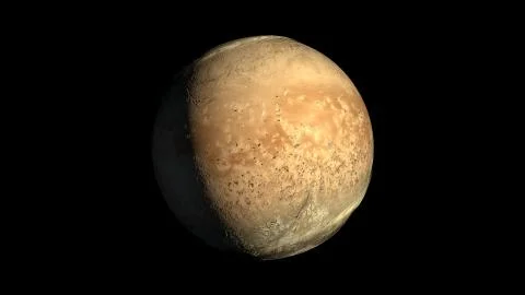 Alien Exo Planet Illustrazione stock