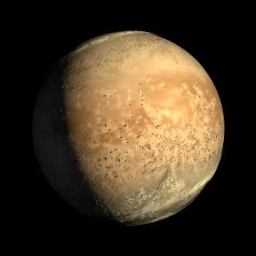 Alien Exo Planet Illustrazione stock