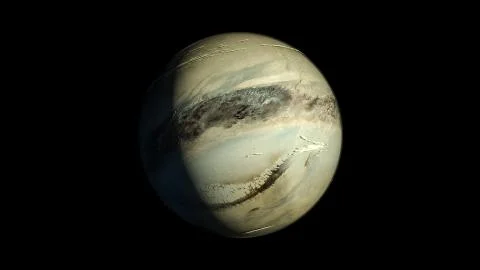 Alien Exo Planet Stock Illustration