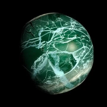 Alien Exo Planet Stock Illustration