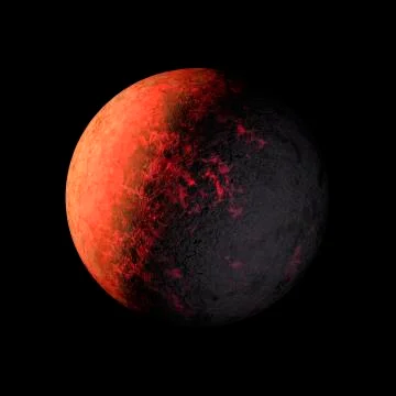 Alien Exo Planet Stock Illustration