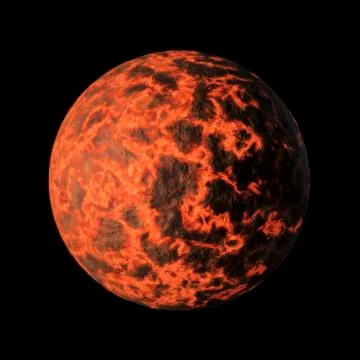 Alien Exo Planet Stock Illustration