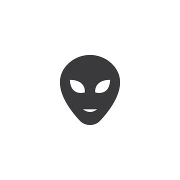 Alien face icon vector illustration design Stock Illustration