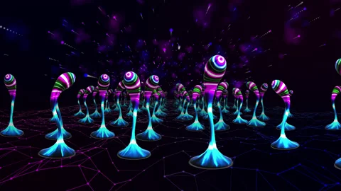 Alien Field 库存影片 138300552