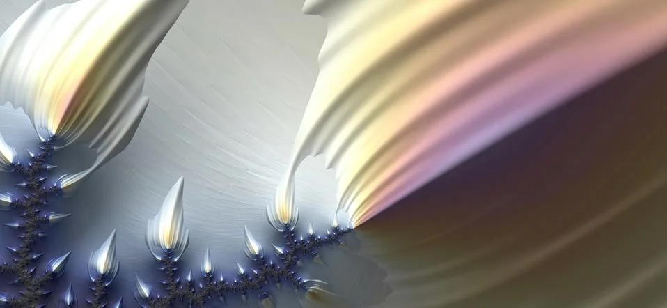 Alien Flower Stock Illustration