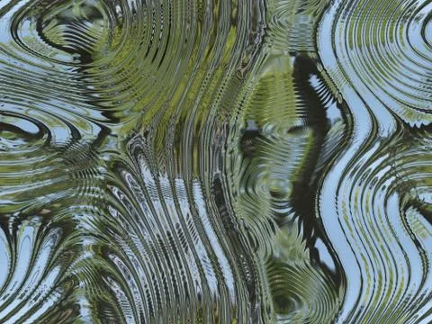 Alien fluid metal seamless generated hires texture Stock Illustration