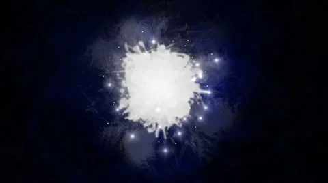 Alien form in dark side Video stock 60689219