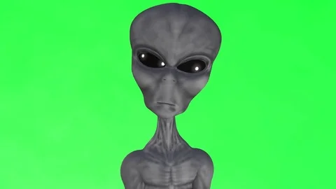 ALIEN GREY EXAMINATION WITH SMOKE 動画素材 72666736