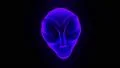 Alien grey head face creepy extraterrestrial gray martian creature ufo 4k 4k or 4k+ Resolution