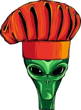 Alien head. vector illustration design of extraterrestrial humanoid 库存插图