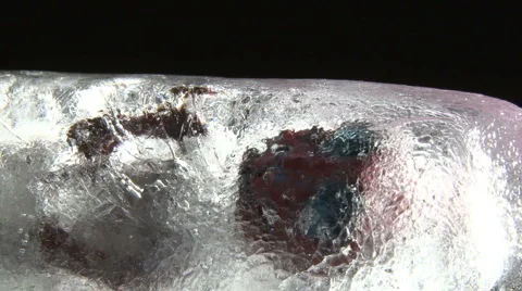 Alien in ice Stock Footage 1050422