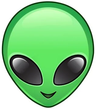 Alien icon Stock Illustration