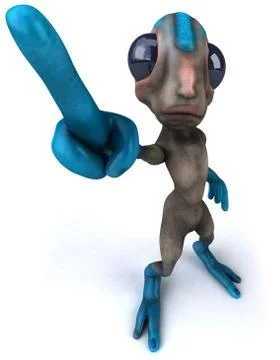 Alien Stock Illustration