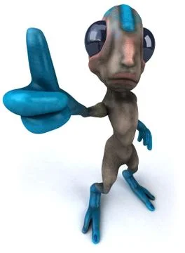 Alien Stock Illustration