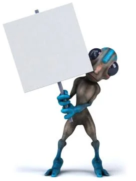 Alien Stock Illustration
