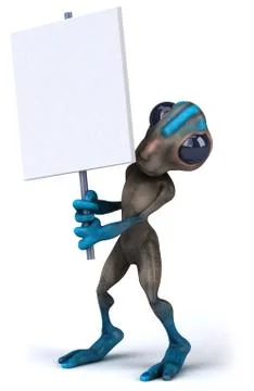 Alien Stock Illustration