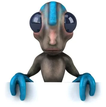 Alien Stock Illustration