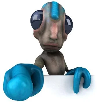 Alien Stock Illustration