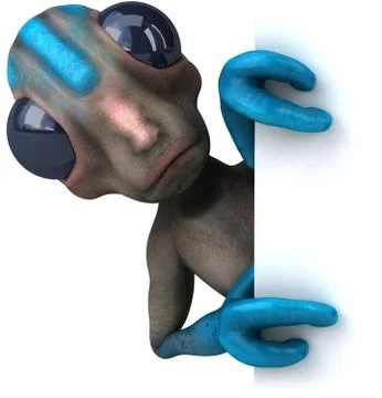 Alien Stock Illustration