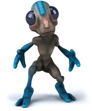 Alien Stock Illustration