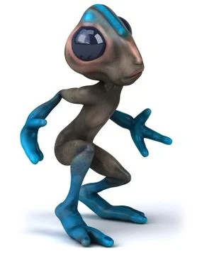 Alien Stock Illustration