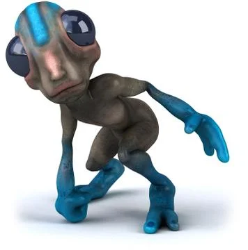 Alien Stock Illustration
