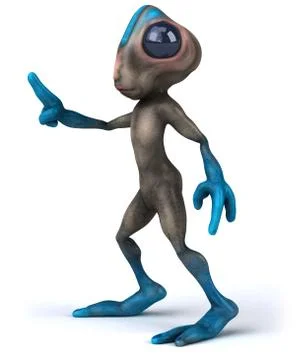 Alien Stock Illustration