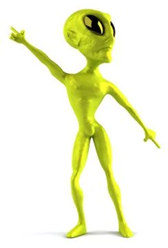 Alien Stock Illustration